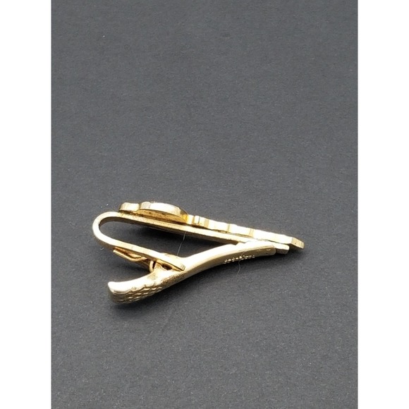 GE Key Tie Clip Gold Tone General Electric Advertising Vintage Robbins Attleboro - Picture 5 of 6